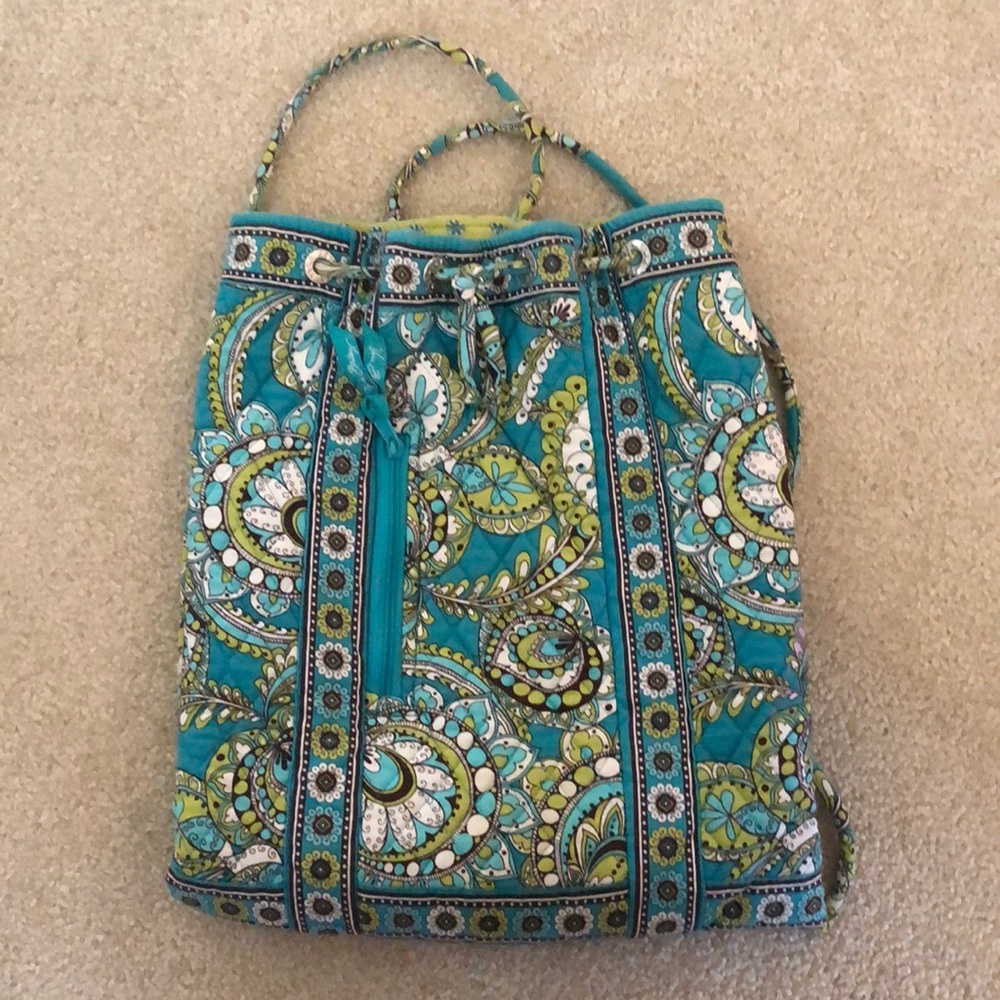 Vera Bradley drawstring backpack